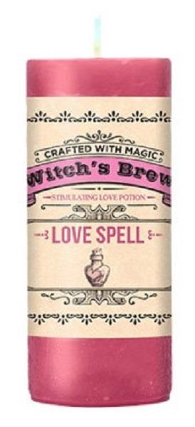 Witches Brew Candle Love Spell