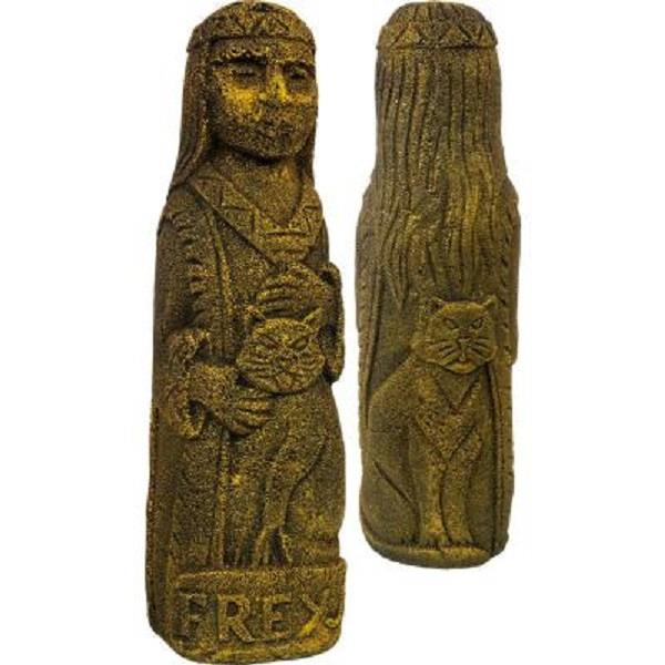 Statue Freyja Volcanic Stone