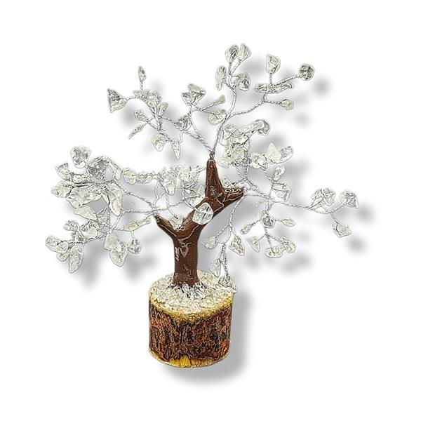 Quartz Crystal 9" Gemstone Tree