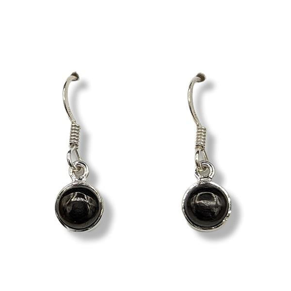 Earrings Shungite Sterling Silver