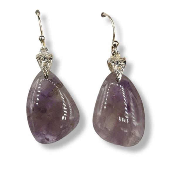 Earrings Amethyst Sterling Silver