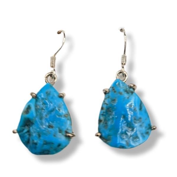 Earrings Turquoise Sterling Silver