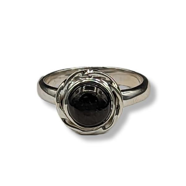 Ring Shungite Sterling Silver Size 5