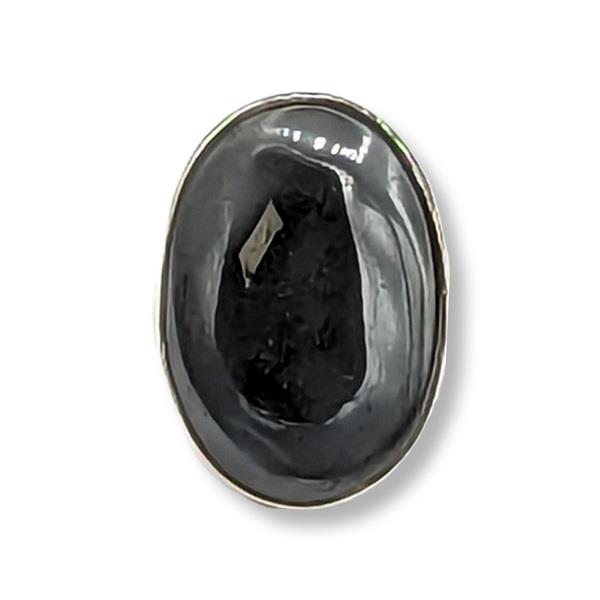 Ring Hematite Sterling Silver Size 5