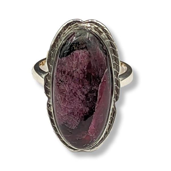Ring Eudialyte Sterling Silver Size 8