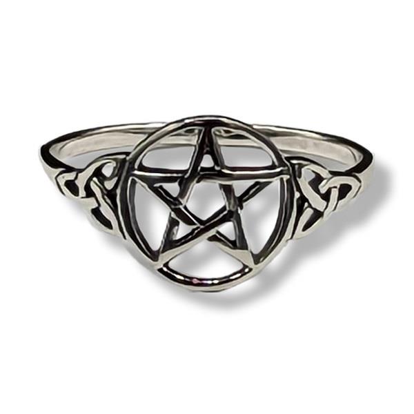 Ring Pentacle Sterling Silver