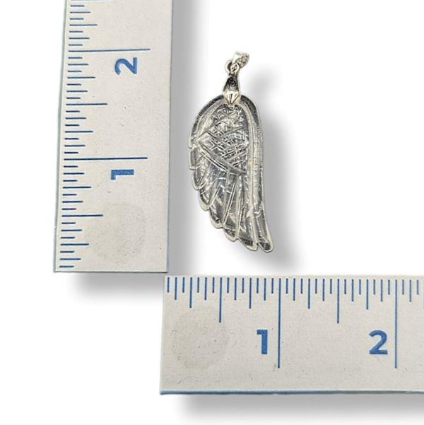 Pendant Quartz Crystal Wing