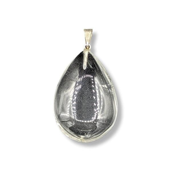 Pendant Quartz Crystal Teardrop