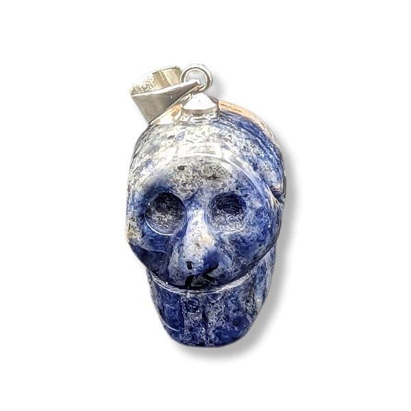 Pendant Sodalite Skull