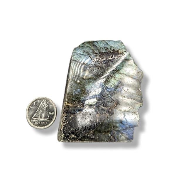 Labradorite Half Polished 93g  Approximate