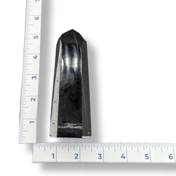 Black Obsidian Point Polished  274g Approximate