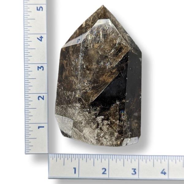 Smokey Quartz Point Polished 494g Approximate