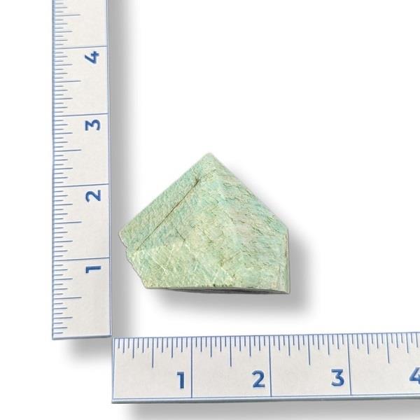 Amazonite Top Polished Point 102g Approximate