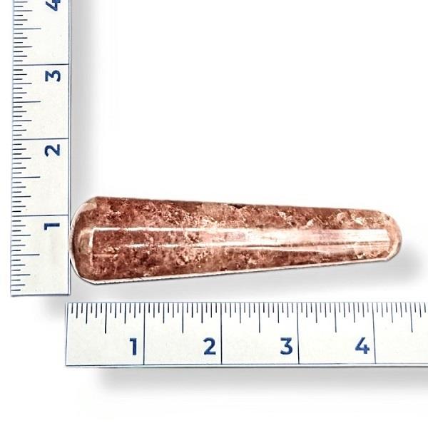 Strawberry Quartz Wand 104g Approximate