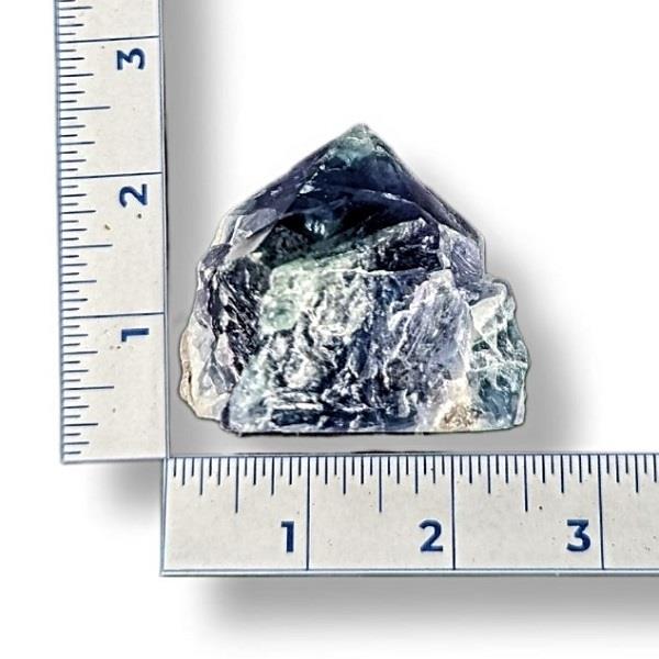Fluorite Cut Base Point 184g Approximate