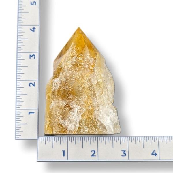 Golden Healer Quartz Cut Base Point 270g Approximate