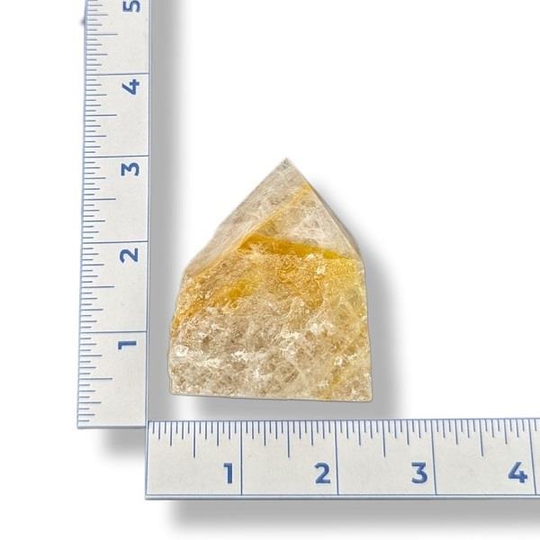 Golden Healer Quartz Cut Base Point 180g Approximate