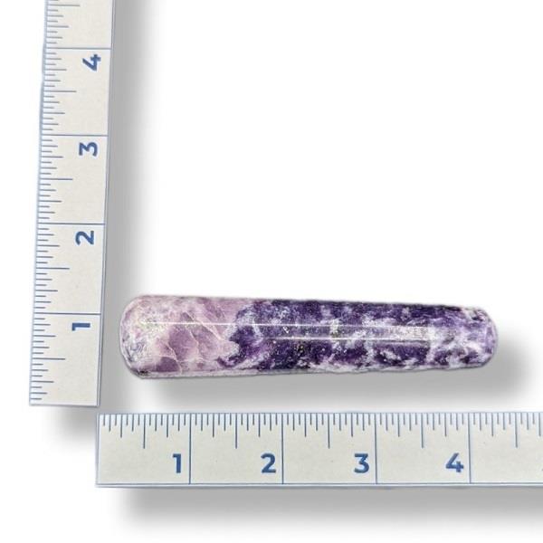 Lepidolite Round Wand 80g Approximate