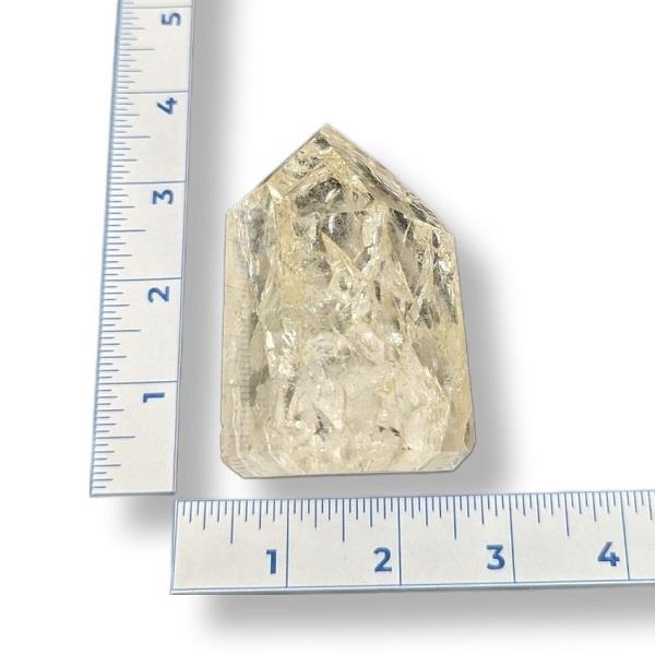 Fire & Ice Quartz Polished Point 310g Approximate