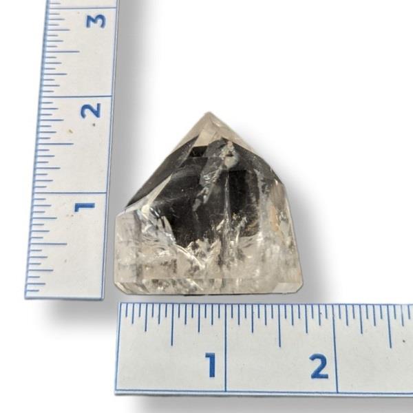 Fire & Ice Quartz Polished Point 68g Approximate