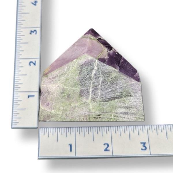 Lepidolite Cut Base Point 278g Approximate