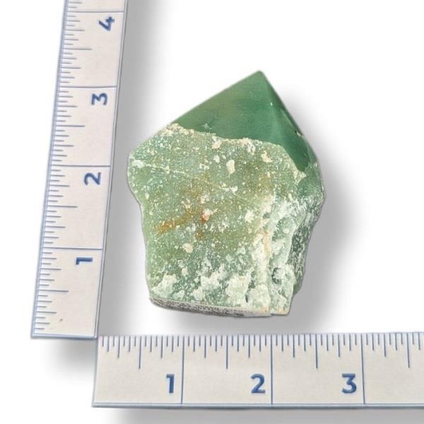 Green Aventurine Cut Base Point 158g Approximate