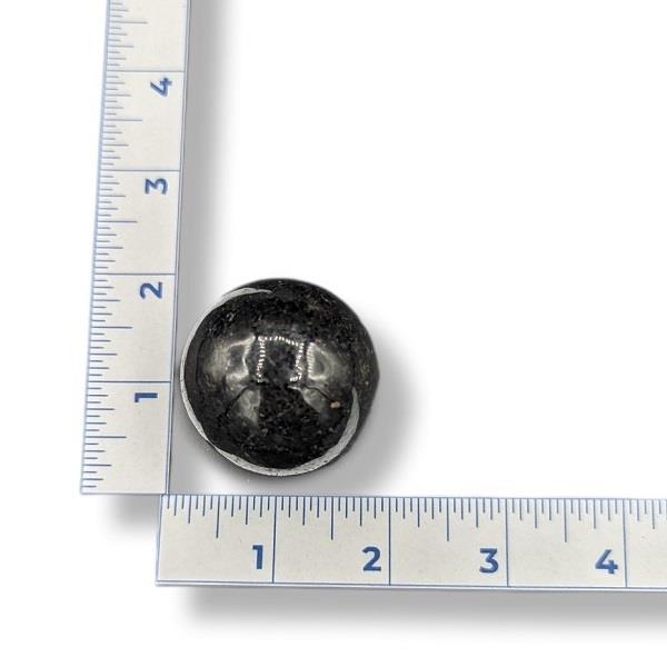 Nuummite Sphere 98g Approximate