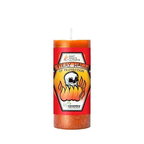 Aunt Jacki's Ultimate Candle Fiery Wall Of Protection