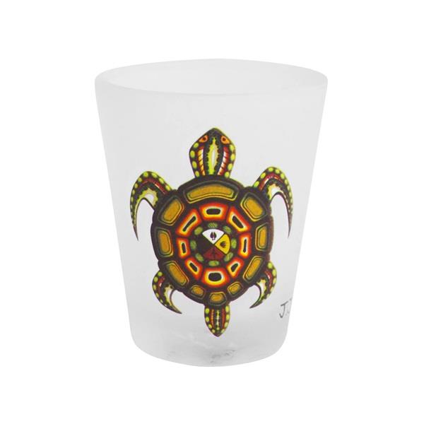 Small Glass Medicine Turtle