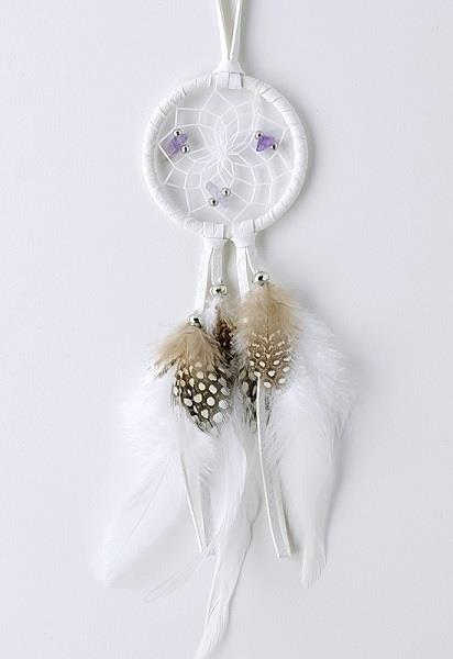 Dreamcatcher Semi-Precious Stone White