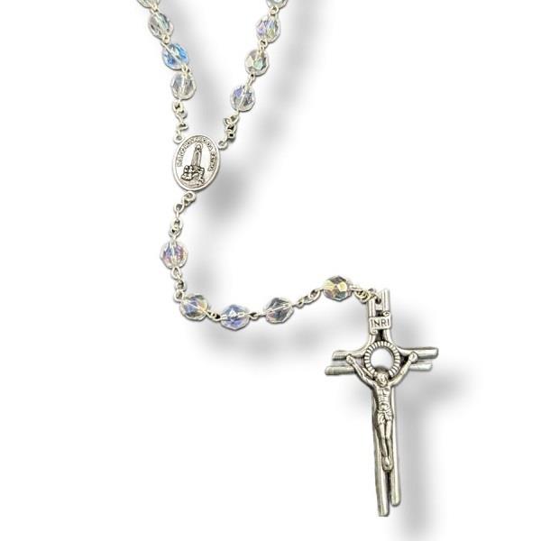 Rosary 7mm Crystal