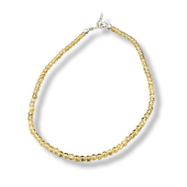 6mm Necklace Citrine