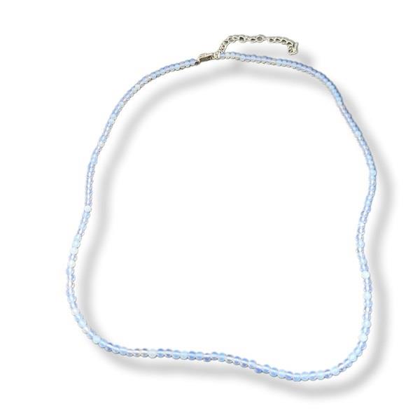 4mm Necklace Opalite Beaded 52cm