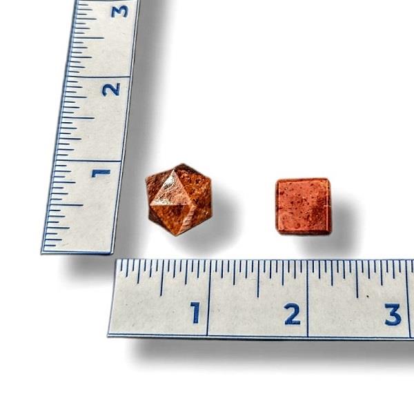 Red Jasper Geometric Shape Assorted