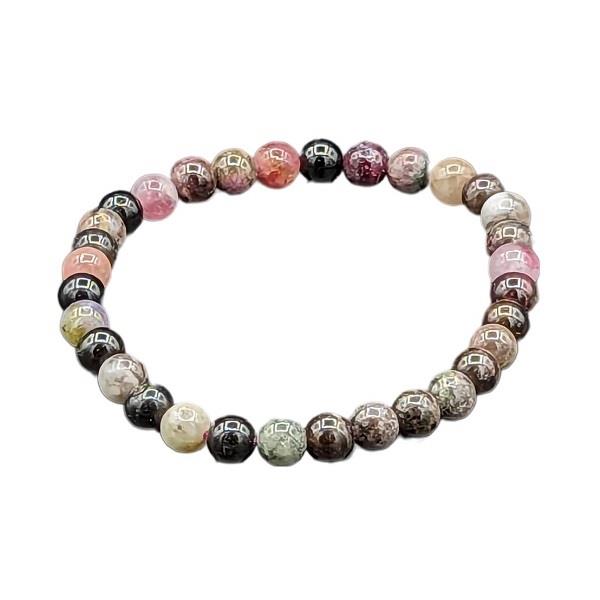 6mm Bracelet Mixed Tourmaline