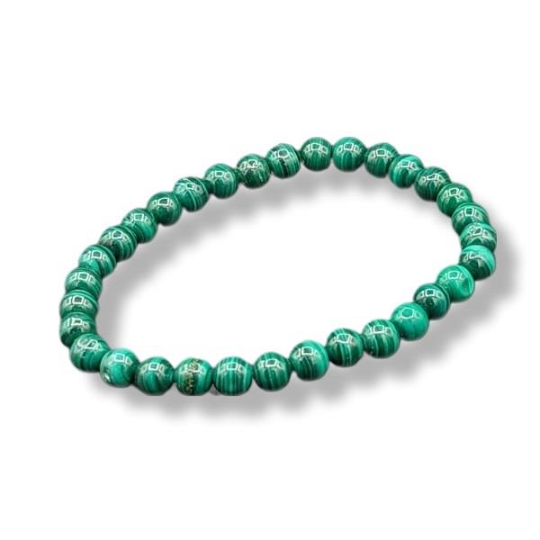 6mm Bracelet Malachite
