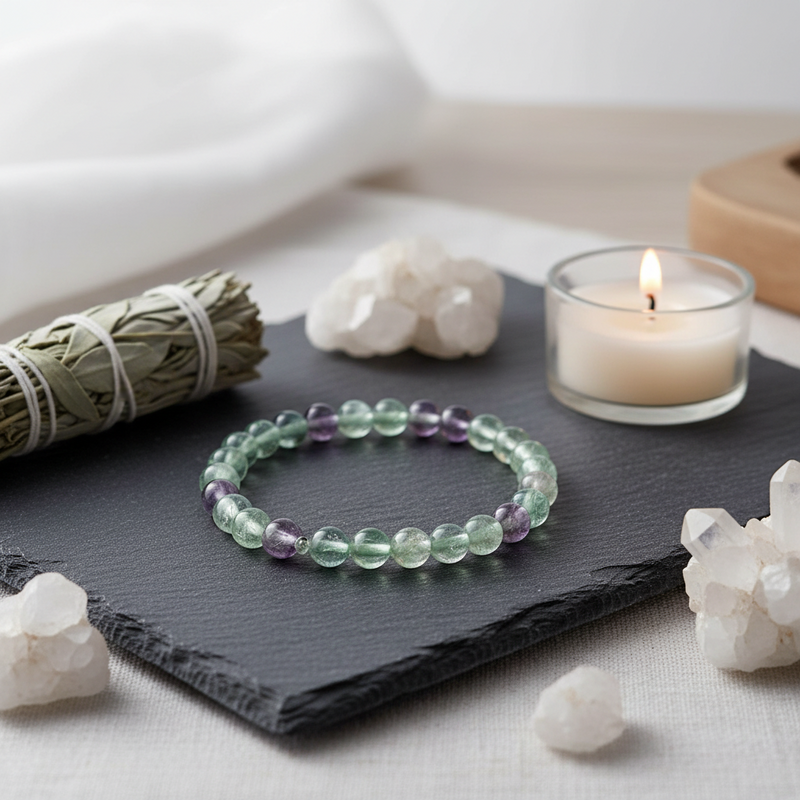 6mm Bracelet Fluorite