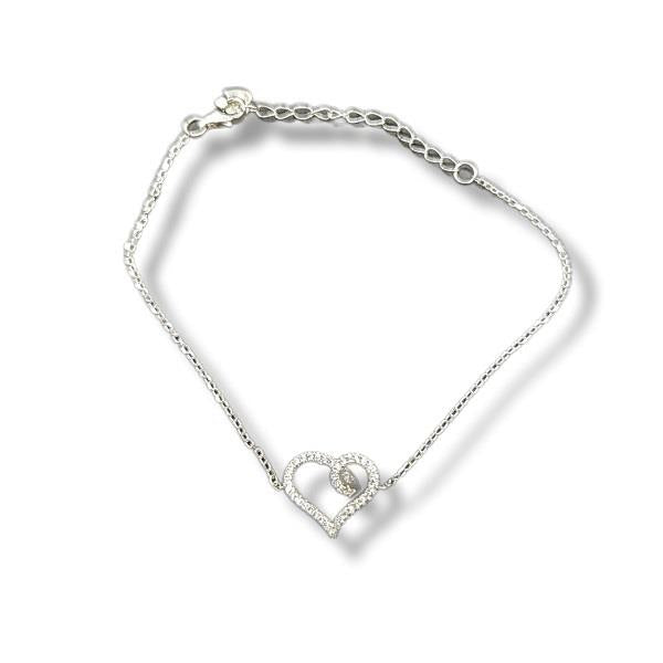 Bracelet Heart Sterling Silver