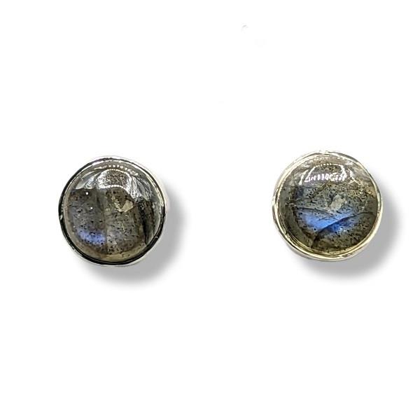 Earrings Labradorite Sterling Silver Stud