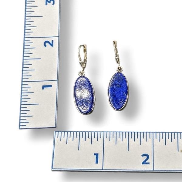 Earrings Lapis Lazuli Sterling Silver