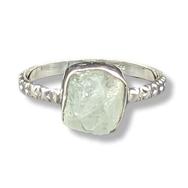 Ring Aquamarine Raw