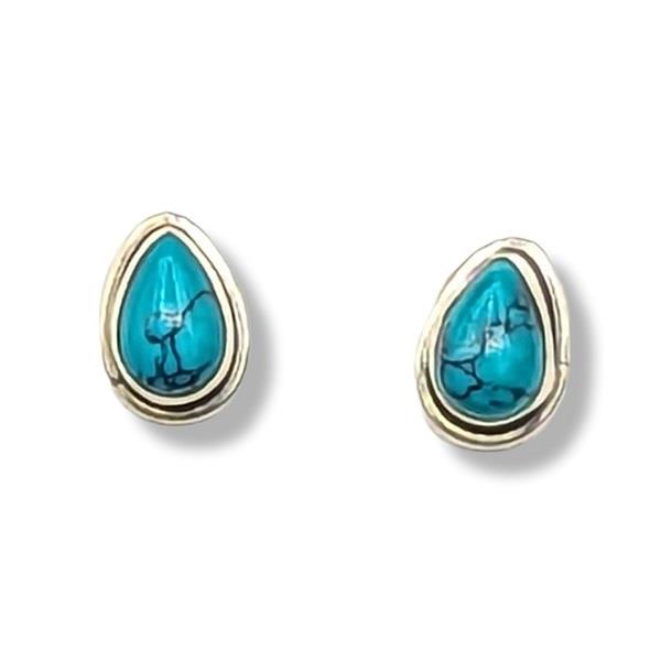Earrings Turquoise Studs