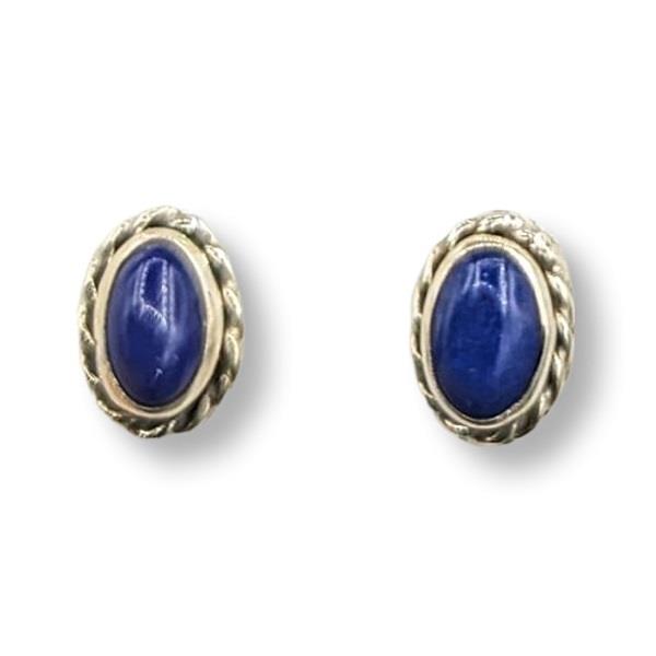Earrings Lapis Lazuli Studs