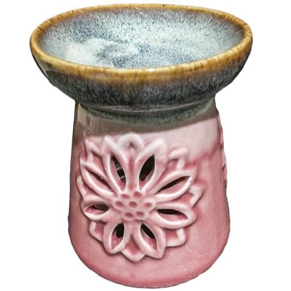 Oil Burner Mandala Pink Blue