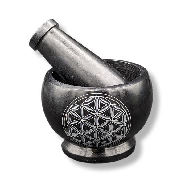 Mortar & Pestle Flower of Life