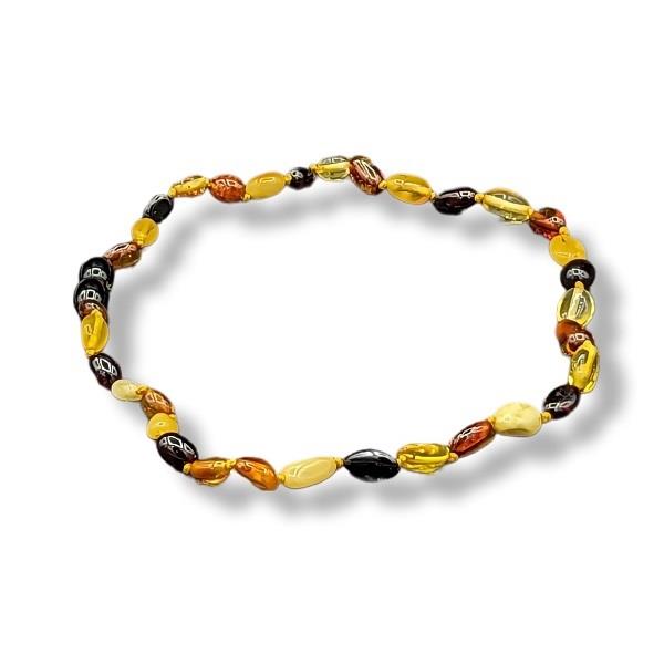 Teething Necklace Amber 4 Colours