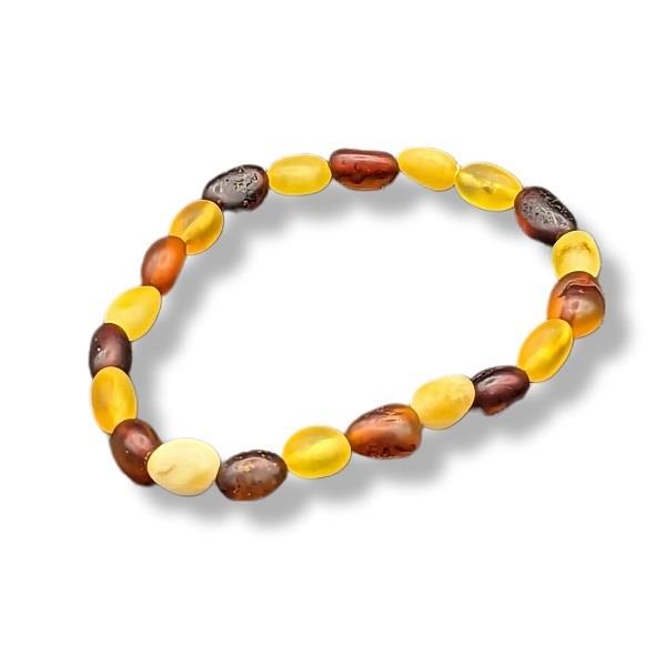 Bracelet Amber 4 Coloured Matt