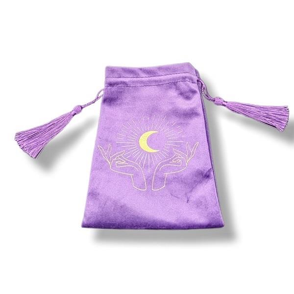 Tarot Bag Purple Hands