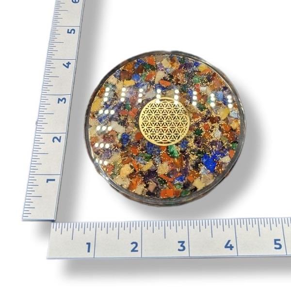 Orgonite Coaster Chakra