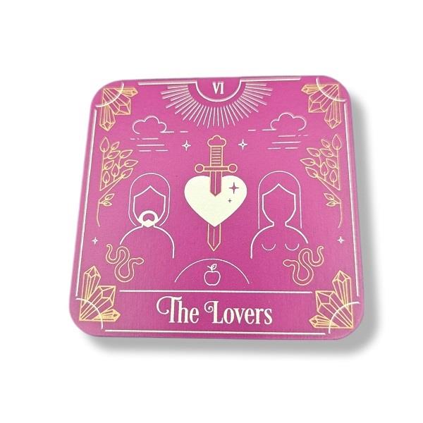 Tarot Coaster The Lovers